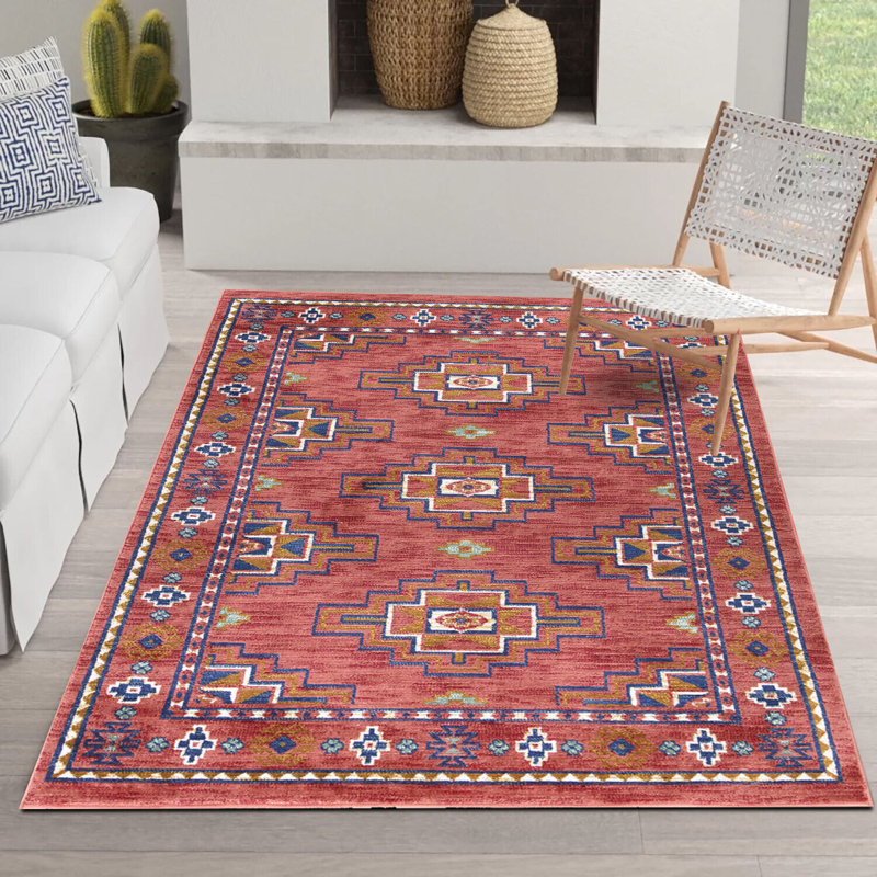 Oriental Area Rug, Rectangle 50 x 80cm