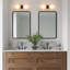 Double Glass Dimmable Armed Sconce-1825456996