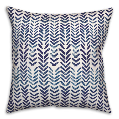 Outdoor Reversible Throw Pillow