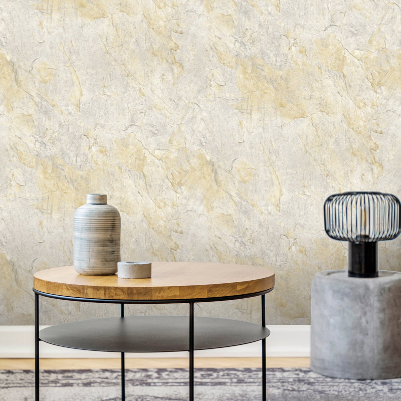 Praveen 10.05m x 53cm Matte Double Roll, Beige