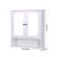 Wall Mounted Bathroom Cabinet With 2 Mirror Doors And Adjustable Shelf, Perfect For Organized Storage And Space Efficiency.