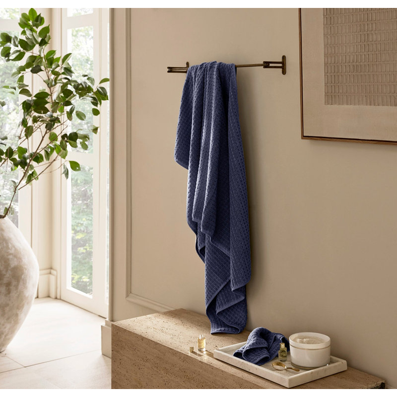 Turkish Waffle Bath Towel Set
