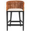 Tabouret de comptoir en bois massif Carneshia-762767891