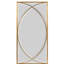 Euclid Flat Metal Beveled Wall Mirror