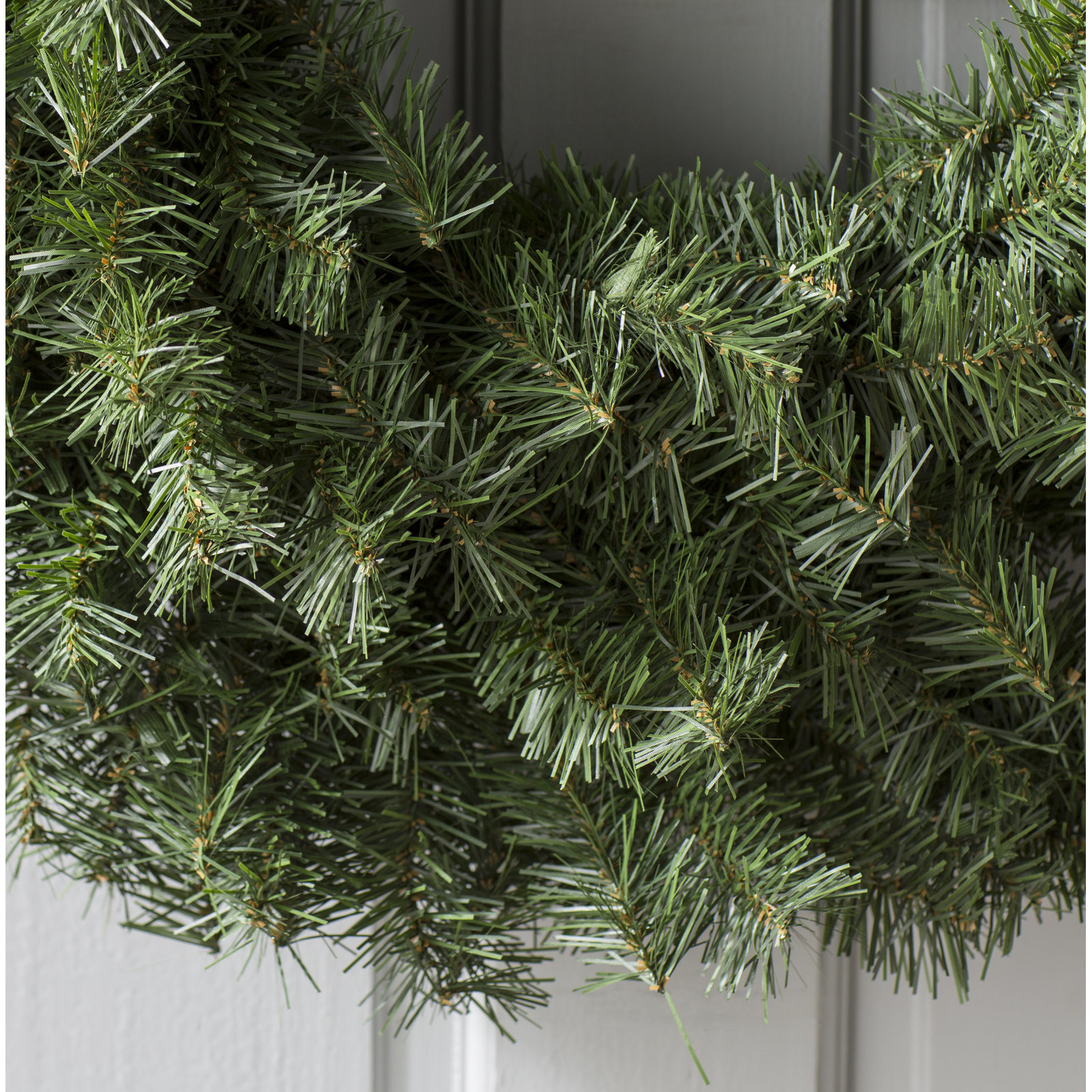 Kanen 72" Mixed Assortment No Holiday Wreath, 30" H x 30" W x 3" D