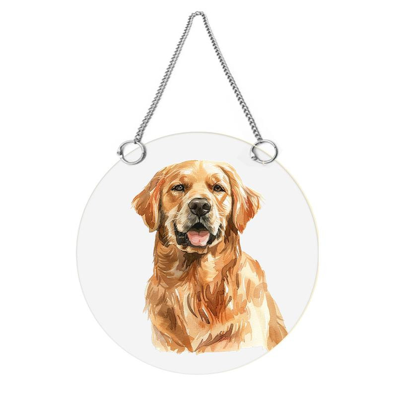 Décoration de fenêtre Golden Retriever
