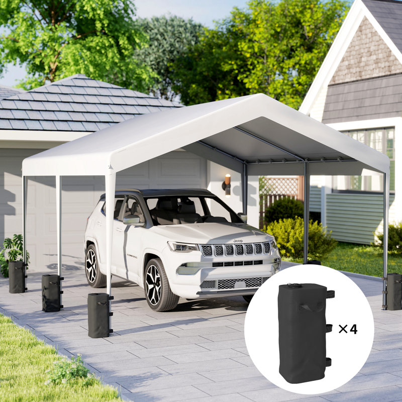 Outsunny Black Polyvinyl Chloride (PVC) Weight for Gazebo, Canopy, Pergola
