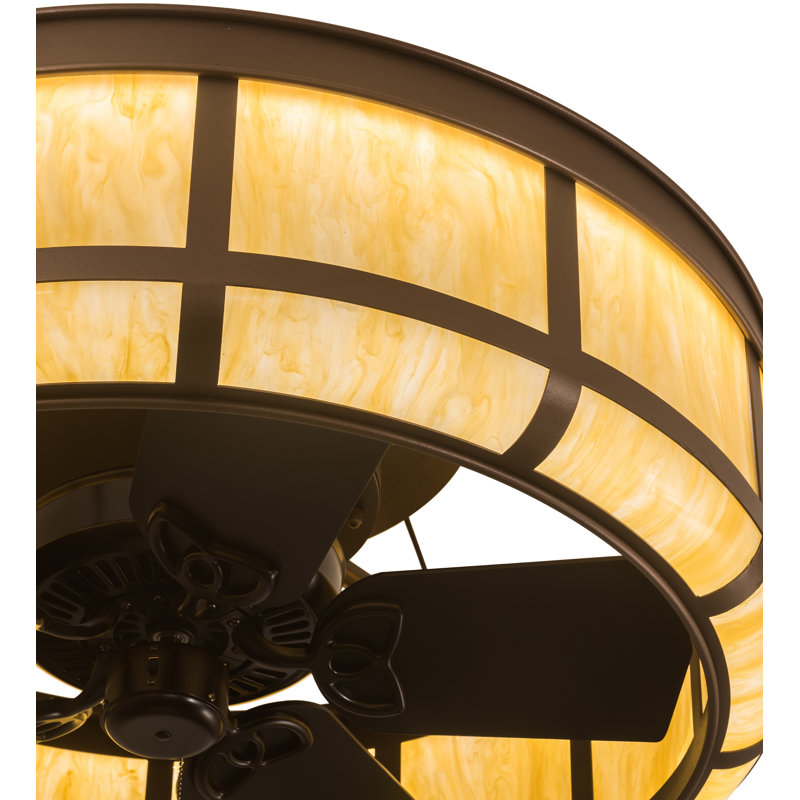 Bosley Dimmable LED Drum Chandelier