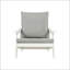 Canapé d'extérieur simple avec coussin toutes saisons
