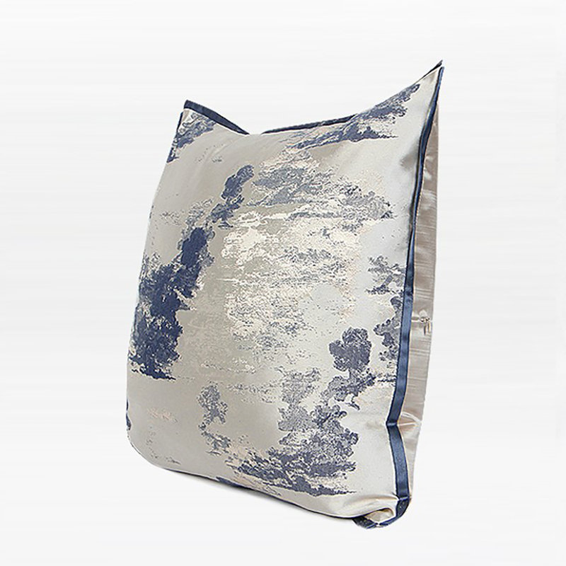 Pilar Abstract Square Throw Pillow Cover