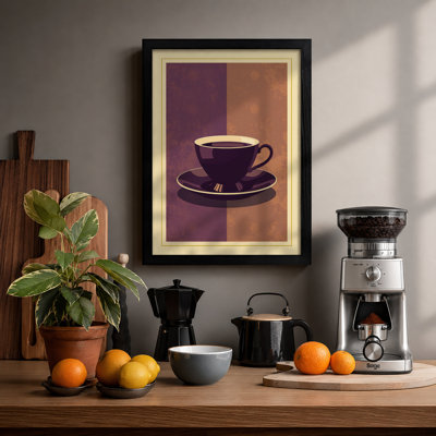 Teacup In Stillness Minimalist - Print
