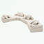 Canapé modulaire surdimensionné rembourré de mousse Breydan-759534548