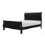 Lit-bateau pleine grandeur Vele, style Louis Philippe, noir bruni-124561815-124561816