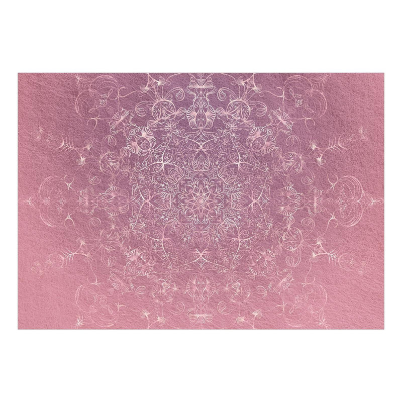 Murale simple simple pastel amovible en pastel, L 110 po x l 154 po