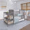 Lit de bébé convertible 4 en 1 Crib N Changer