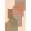 Abstract Earth Tones by Cartissi — Abstract Wall Art-885178412-885178450-885178457