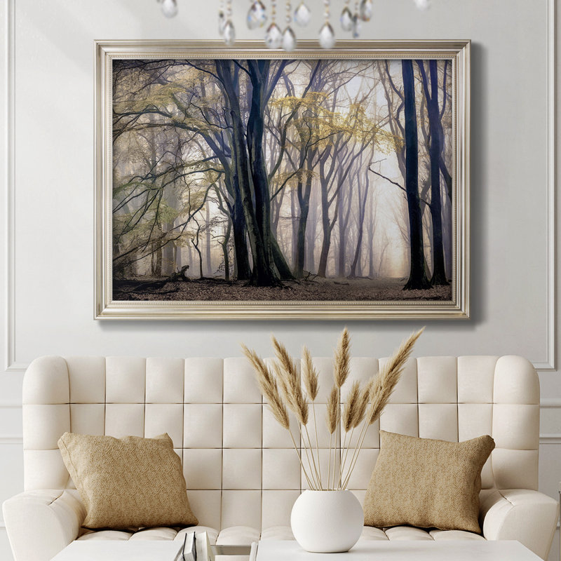 «Fall Softly» - reproduction d'art sur toile encadrée, L 25 po x H 21 po