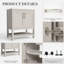 30-inch Freestanding Single Sink Bathroom Vanity – Bombay White Engineered Stone Countertop, Integrated Backsplash & Open Storage Shelf