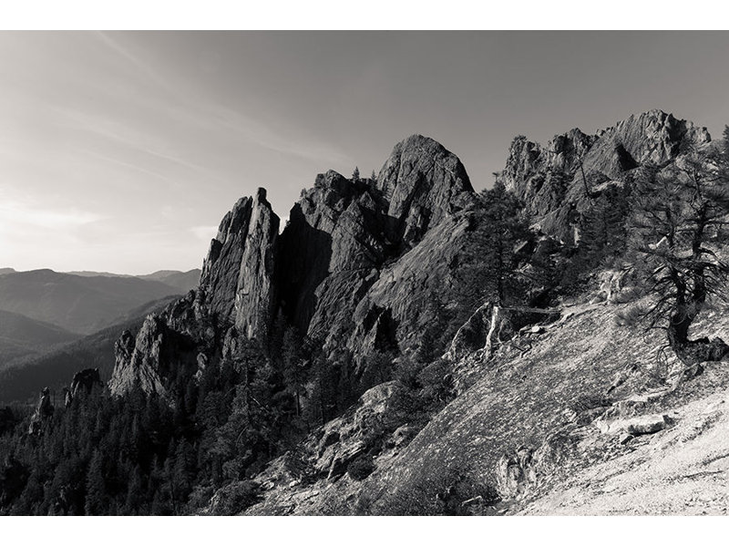 Castle Crags Print by Ryan Walsh, Glass Coat