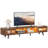Kruszewski 70" Modern TV Stand, LED Media Console With Cable Management-22732284