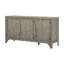 Armoire de rangement en placage de pin gris Ustyle
