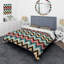 Tribal Fusion Chevron Pattern I - Ensemble de housse de couette à chevrons-1170635941