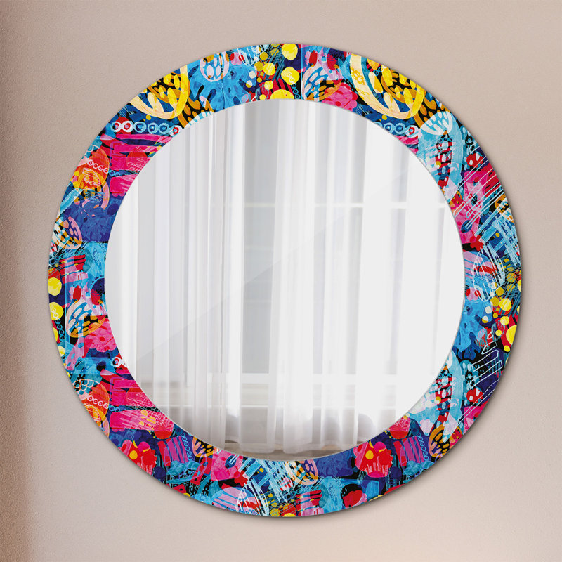 Huldar Glass Flat Wall Mirror