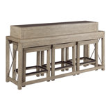 Bridgnorth 72'' Stone Top Console Table