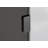 Ursa 30 in. x 78 in. Fully Frameless Gray Tinted Single Fixed Shower Panel-90493670