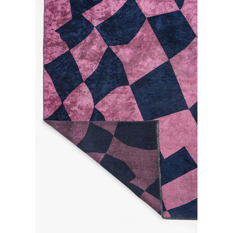 Tapis abstrait moderne et asymétrique, Rectangle 9 pi x 12 pi
