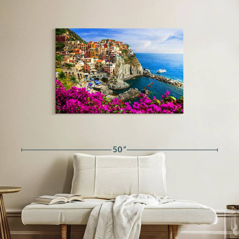 Alvord Pleasant Manarola Village, H 26 po x l 39 po