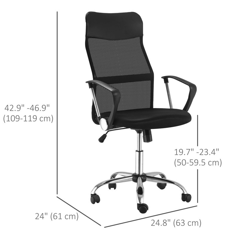 Fauteuil de conférence en filet Cherine