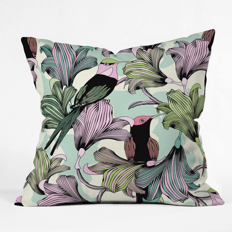 Polyester Throw Pillow, 20" x 20"