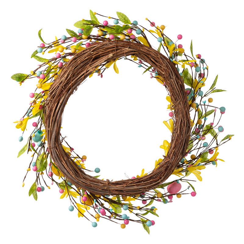 Couronne à œufs de Pâques l 22 po