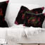 Coussin lombaire à fleur arrondie floral