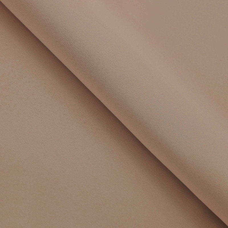 Rideaux obscurcissant et passe-tringle Levatt Classic, Bois de frêne fumé, 52" W x 96" L