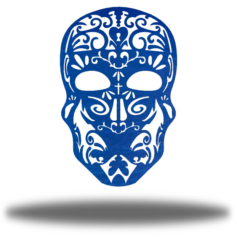 Décoration murale Erkko, Bleu, H 36 po x l 30,5 po x P 0,01 po