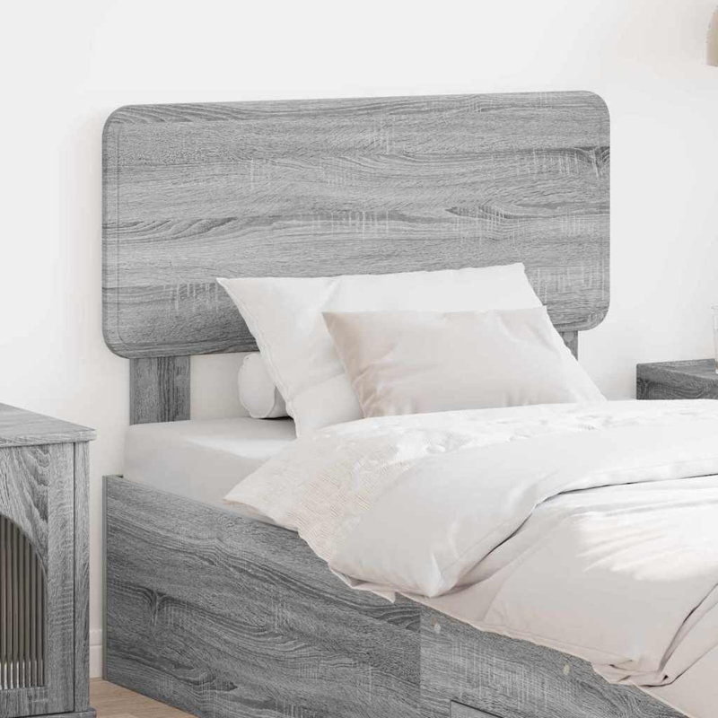 Headboard, Twin, Grey Sonoma