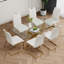 Table en verre de style moderne