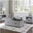 Dove Grey Storage End Table