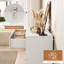 Commode de rangement blanche 8 tiroirs Pilou-95412519
