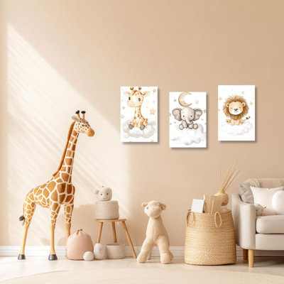 3 Piece Wrapped Canvas Print