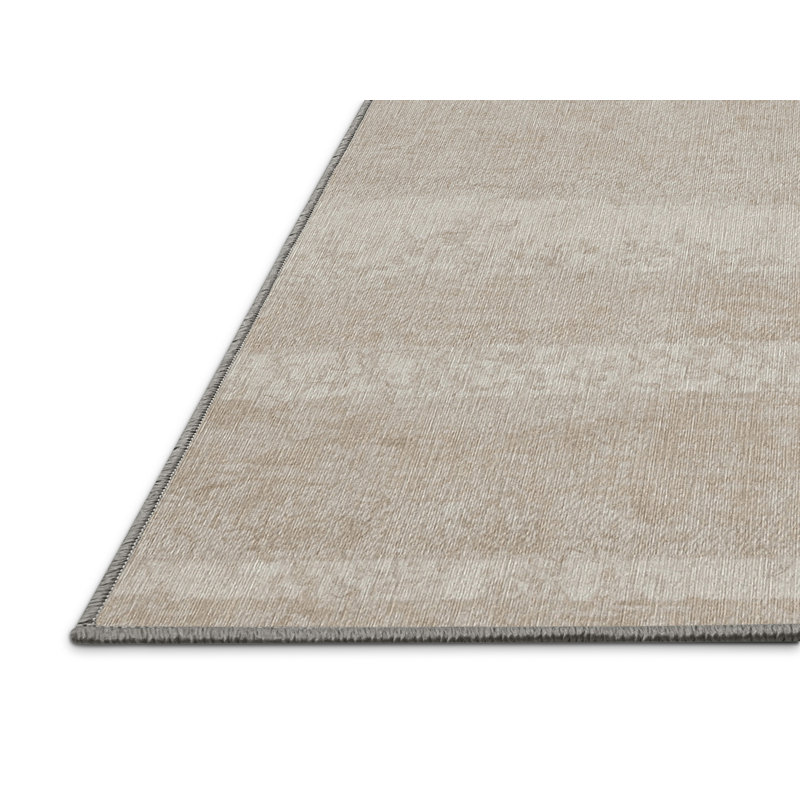 Tapis gris lavable à la machine GSIX03681, Rectangle 8 pi x 12 pi