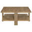 Ensemble de 3 tables basses et tables de bout Runnion Mango Brown (seulement avec table basse)