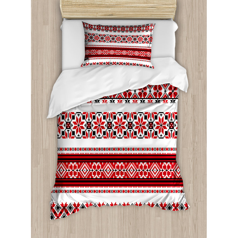 Ensemble de housse pour couette, Simple, Accents d'Ukraine