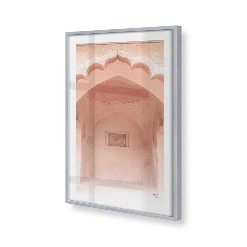 «Desert Rose Alcove», H 21,25 po x l 17,25 po, Chrome poli