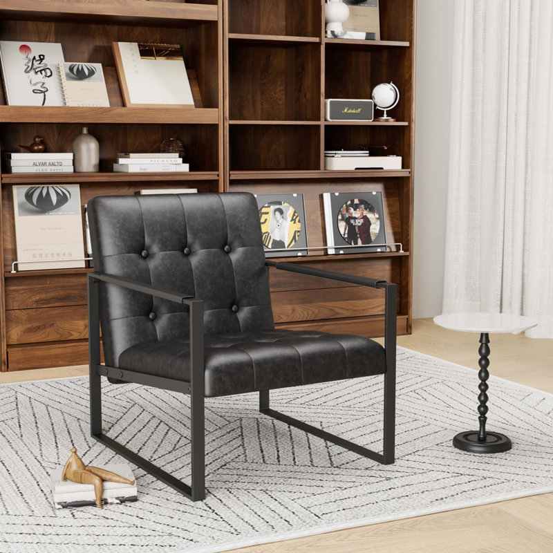 Chaise d'appoint moderne rembourrée