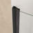 28X72 Pivot Shower Door With Aluminum Frame, Tempered Glass, And Stainless Steel Handle For Modern Bathrooms
