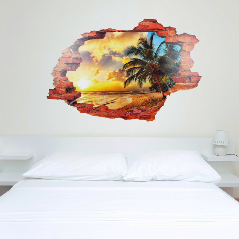 Nautical & Beach Non-Wall Damaging Wall Decal