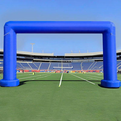  21×11.5 Ft Square Inflatable Event Arch – Blue Color